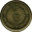 Argentina 5 Centavos Radiant Sunface 2007 KM# 109b REPUBLICA ARGENTINA EN UNION Y LIBERTAD coin obverse