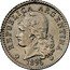 Argentina 5 Centavos Capped Liberty 1896 KM# 34 REPUBLICA ARGENTINA 1940 coin obverse