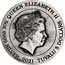 Tuvalu 5 Dollars Ancient Chinese Mythical Creatures 2021  Antiqued QUEEN ELIZABETH II IRB 5 OZ 9999 SILVER 2021 TUVALU 5 DOLLARS coin obverse