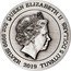 Tuvalu 5 Dollars (Dragon and Phoenix) QUEEN ELIZABETH II IRB 5 OZ 9999 SILVER 2019 TUVALU 5 DOLLARS coin obverse