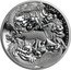 Tuvalu 5 Dollars (Dragon King with his sons) DRAGON HIS NINE SONS IJ coin reverse