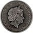 Tuvalu 5 Dollars God Hades 2021 QUEEN ELIZABETH II IRB 5 OZ 9999 AG 2021 TUVALU 5 DOLLARS coin obverse