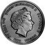 Tuvalu 5 Dollars Goddess Athena 2022 P QUEEN ELIZABETH II IRB 5 OZ 9999 AG 2022 TUVALU 5 DOLLARS coin obverse