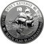 Tuvalu 5 Dollars Queen Anne's Revenge 2019 P BU QUEEN ANNE'S REVENGE P BLACK FLAG: BLACKBEARD 5 OZ 9999 AG coin reverse