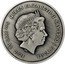 Tuvalu 5 Dollars (Zeus Antique) QUEEN ELIZABETH II 5 OZ 9999 AG 2021 TUVALU 5 DOLLARS IRB coin obverse