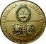 Argentina 5 Pesos National Constitution Convention 1994 KM# 115 REPUBLICA ARGENTINA PARANA SANTA FE CONSTITUCION NACIONAL coin obverse