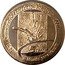 Argentina 5 Pesos 100th Anniversary City of Comodoro Rivadavia 2001 Proof KM# 149 5 PESOS 1901 CENTENARIO DE COMODORO RIVADAVIA 2001 MOVIDOS POR EL DESAFÍO coin reverse