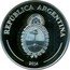 Argentina 5 Pesos Payador 2014 Proof KM# 181 REPÚBLICA ARGENTINA 2014 coin obverse