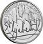 UK 5 Pounds (The Queen's Reign Commonwealth Flags) HER COMMONWEALTH OF NATIONS E ELIZABETH PJL coin reverse