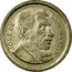 Argentina 50 Centavos Jose de San Martin 1956 KM# 49 REPUBLICA ARGENTINA 50 CENTAVOS 1954 coin obverse