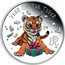 Tuvalu 50 Cents Baby Tiger 2022 P Proof YEAR OF THE TIGER JM 虎 P coin reverse