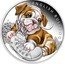 Tuvalu 50 Cents (English Bulldog) ENGLISH BULLDOG IJ P coin reverse