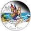 Tuvalu 50 Cents (Ocean Fairy) KM# 301 OCEAN FAIRY P AH coin reverse