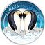 Tuvalu 50 Cents (Penguins) ALWAYS TOGETHER P LB coin reverse