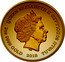 Tuvalu 50 Dollars Whisky Vatted Glenlivet 2018  Proof KM# 411 QUEEN ELIZABETH II 2 OZ 9999 GOLD 2018 TUVALU 50 DOLLARS IRB coin obverse