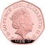 UK 50 Pence (Tigger Piedfort) ELIZABETH II D G REG F D 50 PENCE 2021 J.C coin obverse