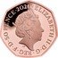 UK 50 Pence Winnie The Pooh Elizabeth II 2020  Proof ELIZABETH II D G REG F D 50 PENCE 2020 J.C coin obverse