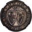UK 6 Pence (Commonwealth of England Pattern) GOD WITH VS 1651 coin reverse