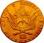 Argentina 8 Escudos Radiant Sunface Rio de la Plata 1813 PTS J KM# 9 EN UNION Y LIBERTAD PTS J 8S 1813 coin reverse