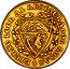 Argentina 8 Escudos General Rosas 1845 B KM# 19 ETERNO LOOR AL RESTAURADOR ROSAS coin reverse
