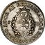 Argentina 8 Reales Mountains 1838 R Coin rotation KM# 8 ETERNO LOOR AL RESTAURADOR ROSAS 8 R coin reverse