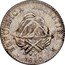 Argentina 8 Reales Mountains 1840 R KM# 10 1840 R REPUBLICA ARGENTINA coin obverse