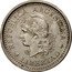 Argentina Peso Capped Liberty Head 1962 KM# 57 REPUBLICA ARGENTINA LIBERTAD coin obverse