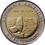 Argentina Peso Bicentennial Mar del Plata 2010 KM# 158 REPUBLICA ARGENTINA MAR DEL PLATA BICENTENARIO coin obverse