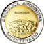 Argentina Peso Bicentennial Aconcagua 2010 KM# 157 REPUBLICA ARGENTINA ACONCAGUA BICENTENARIO coin obverse