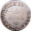 Argentina Real Radiant Sunface Cordoba 1848 KM# 26.2 PROVINCIA DE CORDOBA 1 REAL coin obverse