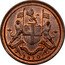 Malaysia 1/2 Cent (1/2 Pice) Malay Peninsula 1810 KM# 12 1810 coin obverse