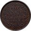 Malaysia Half Cent Victoria Straits Settlements 1862 KM# 5 HALF CENT INDIA STRAITS 1862 coin reverse