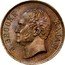 Malaysia Half Cent James Brooke Sarawak 1863 KM# 2 J. BROOKE RAJAH coin obverse