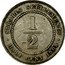 Malaysia 1/2 Cent Edward VII Straits Settlements 1908 KM# 18 STRAITS SETTLEMENTS 1/2 HALF CENT 1908 coin reverse