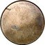 Malaysia 1 Cent Trial Strike Piedfort 1882  coin reverse