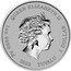 Tuvalu 1 Dollar (Elizabeth II Bond Family Crest) QUEEN ELIZABETH II IRB 1OZ 9999 AG 2022 TUVALU 1 DOLLAR coin obverse