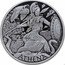 Tuvalu 1 Dollar (Gods of Olympus. Athena Antiqued) P ATHENA coin reverse