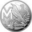 Australia 1 Dollar Letter M 2022  Proof - 26 Coin Set M 1 DOLLAR MAGPIE coin reverse
