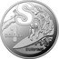 Australia 1 Dollar Letter S 2022  Proof - 26 Coin set S 1 DOLLAR SURFING coin reverse