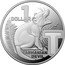 Australia 1 Dollar Letter T 2022  Proof - 26 Coin Set 1 DOLLAR TASMANIAN DEVIL T coin reverse