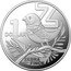Australia 1 Dollar Letter Z 2022  Proof - 26 Coin Set Z 1 DOLLAR ZEBRA FINCH coin reverse