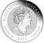 Australia 1 Dollar Phoenix Coloured 2022 ELIZABETH II AUSTRALIA JC 1 OZ 9999 AG 2022 1 DOLLAR coin obverse