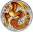 Australia 1 Dollar Phoenix Coloured 2022 P LB coin reverse