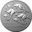 Australia One Dollar (Red Kangaroos) ONE DOLLAR coin reverse