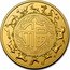 Australia 1 Dollar Year of the Rabbit Lunar Circle 2023  BU in Dual Coincard 兔 BS coin reverse