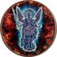 Ukraine 1 Hryvna Archangel Michael Fire-Ice 2017 ЗА НАС І ДУШІ ПРАВЕДНИХ І СИЛА АРХЕСТРАТИГА МИХАІЛА coin reverse
