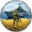 Ukraine 1 Hryvna Snake Island Incident 2021 BU ЗА НАС І ДУШІ ПРАВЕДНИХ, І СИЛА АРХЕСТРАТИГА МИХАІЛА coin reverse