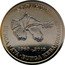Malaysia 1 Ringgit Agong XIII National Flower 2010  50 TAHUN 1960-2010 BUNGA RAYA BUNGA KEBANGSAAN coin reverse