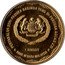 Malaysia 1 Ringgit HM Seri Paduka Baginda XVI 2019  BU, coins in card PERTABALAN SERI PADUKA BAGINDA YANG DI-PERTUAN AGONG XVI 1 RINGGIT coin reverse