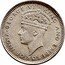 Malaysia 10 Cents George VI Malaya 1941 KM# 4 GEORGE VI KING AND EMPEROR OF INDIA coin obverse
